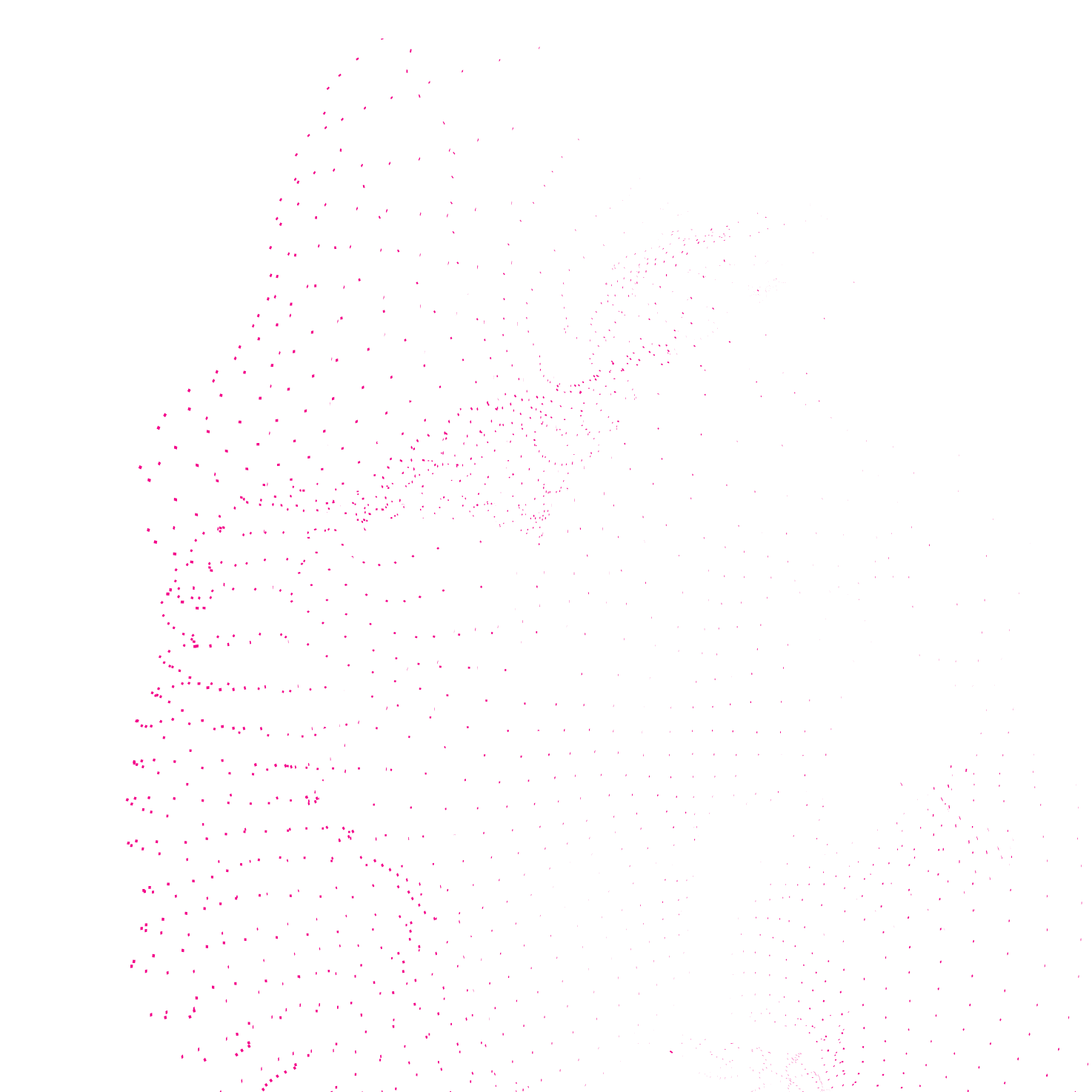 Abstract digital music sphere